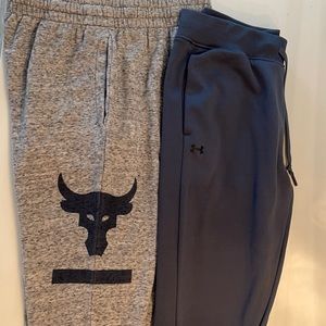 (lot) under armour joggers